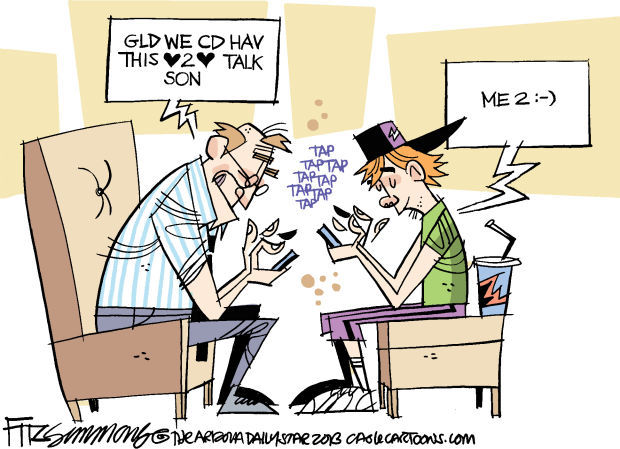Daily Fitz Cartoon: Family time 2013